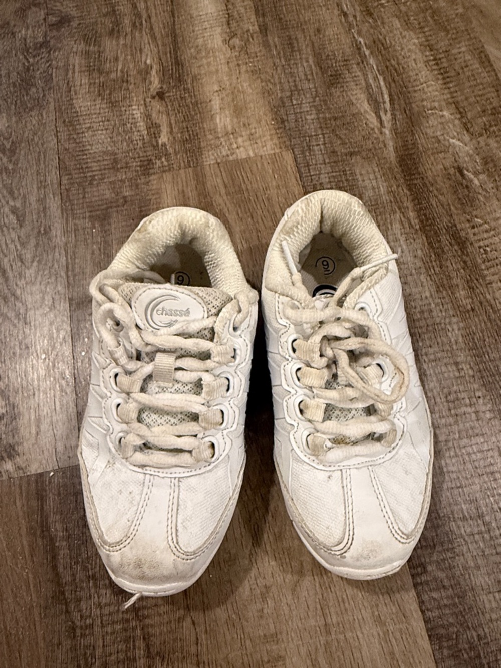Kids White Sneakers - Classic Casual Lace-Up
